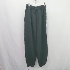 ◇ ⊂ me+em select ミームセレクト ウエストゴム カーゴパンツ サイズM ブラック レディース E  【1505290005029】