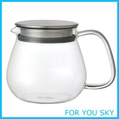 【特価商品】KINTO (キントー) UNITEA ワンタッチティーポット 460ml 耐熱ガラス ギフト プレゼント 8335