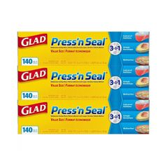 【送料無料】 グラッド ストレージフードラップ 43.4m x 3本セット 多用途プラスチックラップ 漏れ防止 BPAフリー コストコ COSTCO