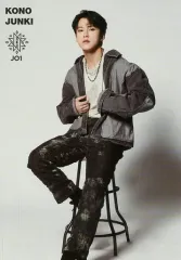 【中古】ポストカード 河野純喜 書き下ろしメッセージ入りポストカード第2弾 「JO1×TOWER RECORDS CAFE (2021年11月)」 注文特典