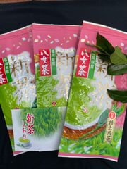 八女茶　　新茶(特上煎茶)750円×3袋