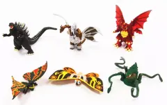 【中古】トレーディングフィギュア 全6種セット 「HGシリーズ ゴジラ2」