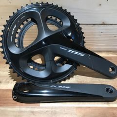 ardently bike ピスト用クランクセット ポリッシュ 165㎜ 144PCD