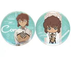 【中古】バッジ・ピンズ 宮野志保 缶バッジセット(2個組) 「セガ ラッキーくじ 名探偵コナン Trad style collection」 K賞