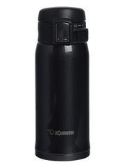 Color:ブラック_Size:355 ml 象印マホービン 水筒 ステンレス マグ ボトル 直飲み 軽量 保冷 保温 ワンタッチ オープン タイプ 軽量 コンパクト 360ml シルキーブラック SM-SD36 BC