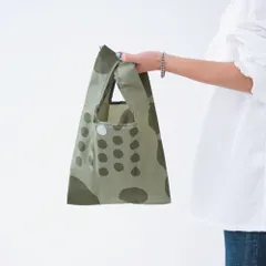 ☆ maru.khaki ☆ 392plus m ポケット収納エコバッグ ミニ エコバッグ 折りたたみ コンパクト エコバック 392 plus m ミニ ショッピングバッグ お買い物バッグ お買い物バック おりたたみ 折り畳み サブバッグ サブバックのサムネイル