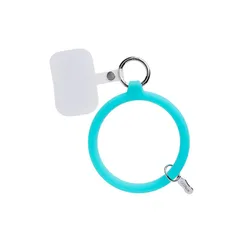 iFace Reflection Neo Silicone ブレスレットストラップ (クリアブルー)【 各種スマートフォン対応 ハンドストラップ スマホ 携帯ストラップ シリコン ストラップ リストストラップ 落下防止 おしゃれ 】