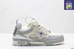 全新未使用LV スケート メンズ＆レディース スニーカー モノグラム レザー スケートシューズ01-WTO輸入1