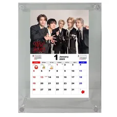 WayV ウェイブイ ウェイシェンブイ 2025 フォトフレーム付き 卓上 カレンダー 韓流 グッズ fx315-0