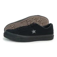 【新品】23.0～25.0cm コンバース CONVERSE スニーカー メンズ レディース ローカット ワンスター スエード ブラックモノクローム 黒 ONE STAR SUEDE