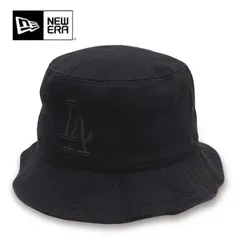 ニューエラ【ＮＥＷ ＥＲＡ】バケット01 Damaged Series ロサンゼルス・ドジャース ブラック バケットハット ダメージ加工 キャンバス生地 バケハ 帽子 ユニセックス