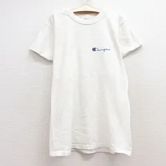古着 チャンピオン Champion 半袖 ビンテージ Tシャツ キッズ ボーイズ 子供服 90s ワンポイントロゴ クルーネック 白 ホワイト 25jun28