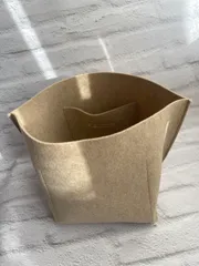 インナーバッグベージュMサイズ(ハンドメイド)