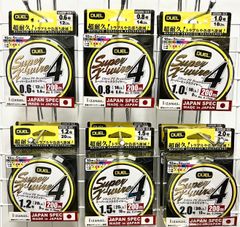 激安釣具 DUEL スーパーエックスワイヤー 4 200m   号　PE pe