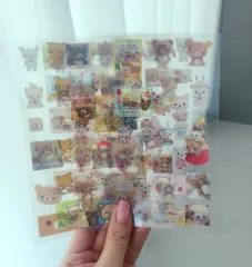 リラックマ ホログラム ステッカー 5 腸 セット