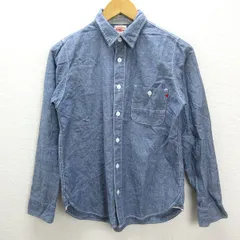 ◇ アールエヌエー/RNA  SWT 長袖シャンブレーシャツ【M】/LADIES/紺/14【中古】