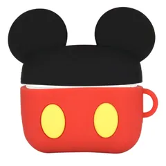 グルマンディーズ ディズニーキャラクター／ AirPods(第3世代)対応 シリコンケース ミッキーマウス DN-934MK