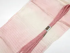 【一輝堂】リサイクル着物 和装小物 帯揚げ帯締めセット 帯揚 帯締 夏物 夏 絽 25w07-9662