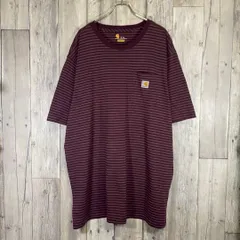 carhartt カーハート 半袖 ボーダー Tシャツ TEE XL TALL