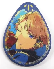 【中古】バッジ・ピンズ 鳴上嵐 「あんさんぶるスターズ! ペタル缶バッジコレクション シュガーラメver.D」