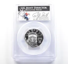 1998 W EAGLE プラチナ貨 プルーフコイン $25 PF70 2025年最新】プラチナイーグルコインの人気アイテム - メルカリ