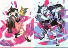 【中古】クリアファイル マリィ＆ネズ A4クリアファイル 2枚セット Pokemon Trainers 「ポケットモンスター」 ポケモンセンター限定