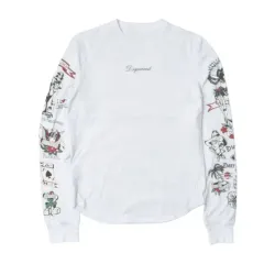 DSQUARED2 アルファベットプリント長袖カットソー 【公式通販】