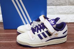 新品 定価14300円 adidas originals アディダス　オリジナルス　フォーラム 84 ロー Forum 84 Low ホワイト　パープル
