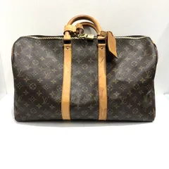 ★LOUIS VUITTON ルイヴィトン キーポル45 モノグラム M41428 ボストンバッグ メンズ レディース ユニセックス 中古★006252