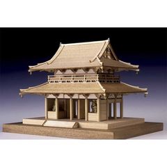 ウッディジョー 木製模型 1/150 法隆寺 中門