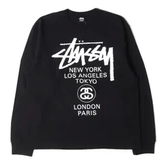 2024年最新】ステューシー tシャツ 長袖 stussy メンズ world tour