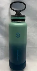サーモフラスク 真空断熱ステンレスボトル 1.2L (新品未使用)グリーン