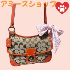 コーチシグネチャーショルダーバックF13791