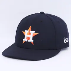 NEW ERA LP 59FIFTY MLBオンフィールド ヒューストン・アストロズ ホーム キャップ サイズ7 3/8 ネイビー