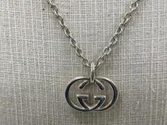 グッチ GUCCI インターロッキングGペンダントネックレス 【中古】 【ネックレス】 【送料無料】