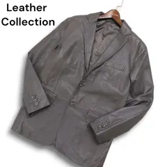 good day グッドデイ Leather Collection  秋冬★ 羊革 リアル ラム レザー テーラード ジャケット Sz.M メンズ