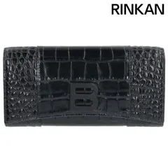 ⭐️ 極美品 バレンシアガ クロコ 型押し コンパクトウォレット ブラック 鑑定済 2025年最新】バレンシアガ 財布 クロコの人気アイテム - メルカリ