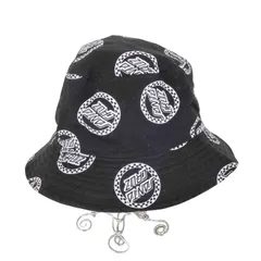 サンタクルズ SANTA CRUZ ロゴ総柄バケットハット メンズ  SMALL-MEDIUM