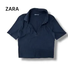 ZARA ザラ　クロップド　ショート丈　Tシャツ