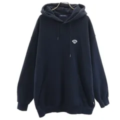 NAUTICA ノーティカ 長袖 スウェットパーカー L ネイビー メンズ 古着