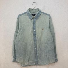 ラルフローレン Ralph Lauren 長袖デニムシャツ 【L/G】