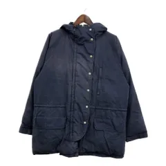 90年代 POLO SPORT ポロスポーツ ナイロン ダウンジャケット ラルフローレン ネイビー (メンズ XL) 中古 古着 R5477