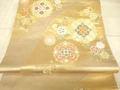 袋帯 金糸 鳳凰 華文 正絹 - メルカリ