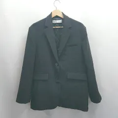 ◇ ⊇ ZARA ザラ 長袖 ジャケット サイズS ブラック系 レディース E  【1504240027760】