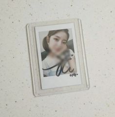 直筆サイン・直筆メッセージ】ohmygirl アリン トレカ ⚠入手⚠ 【公式