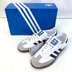 01w-2895 アディダスオリジナルス adidas Originals  SAMBA OG サンバ B75806 ホワイト/ブラック/グレー 26.0cm メンズ スニーカー  【中古品】