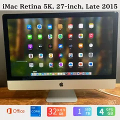 2025年最新】imac 27インチ core i7 4GHz 2015の人気アイテム - メルカリ