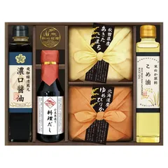 美食ファクトリー こだわり調味料とお米ギフト (CIH-30R)
