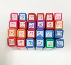 サンリオキャラクターズワンポイント浸透印　お好きな10本セット