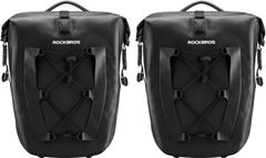 ROCKBROS(ロックブロス)自転車パニアバッグ サイドバッグ リアバッグ 防水 25L大容量 反射付き 取り付け簡単 ツーリングバッグ 通勤 キャンプ 自転車バッグ ロードバイク マウンテンバイク